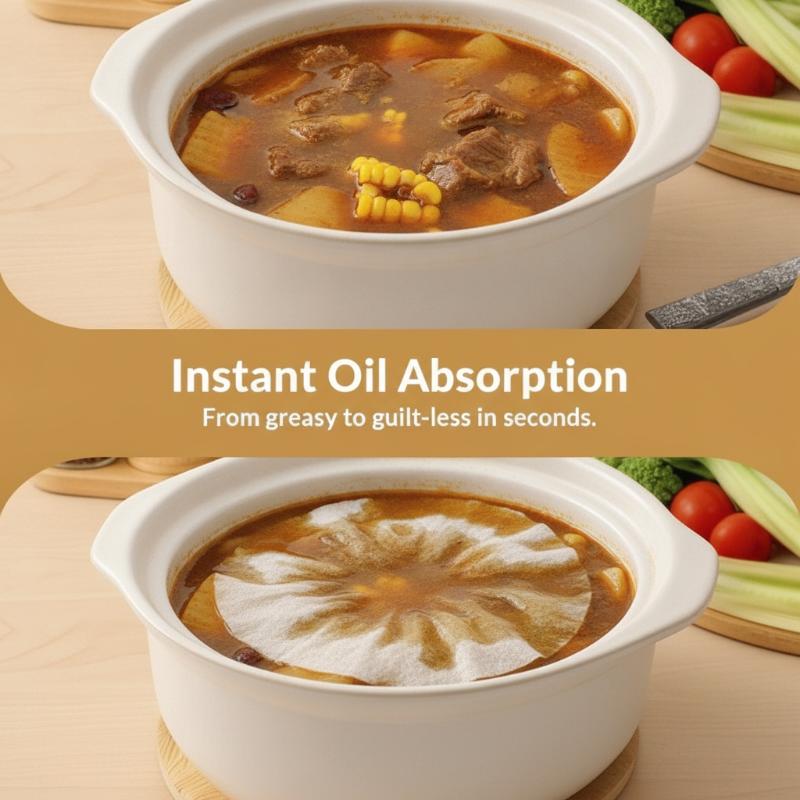 식품 등급 오일 필터 시트 일회용 기름 흡수지 30/5 - Home Cooking Oil Disposal 리뷰 및 가격