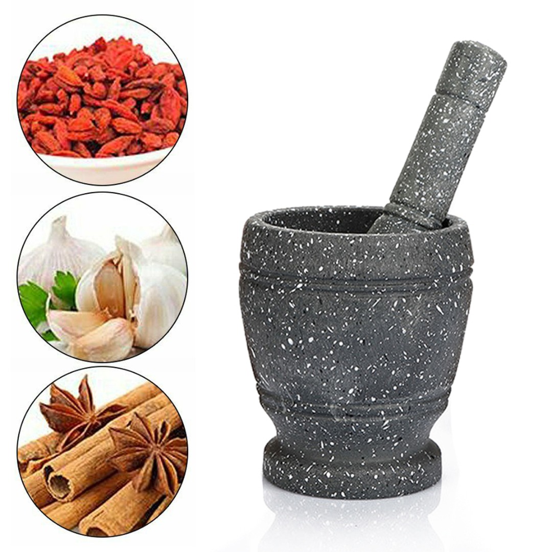 화강암 페슬 및 모르타르 세트, 허브 향신료 후추 마늘 - Mortar Pestle Granite 리뷰 및 가격