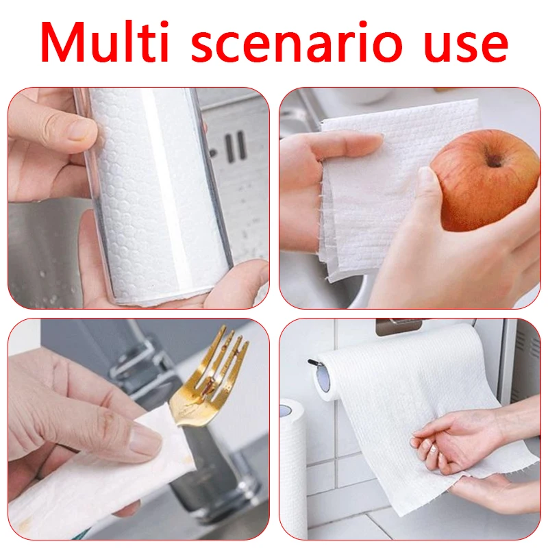 두꺼운 일회용 주방 타월 2개 대형 롤 식품 등급 강력 - Home Cooking Oil Disposal 리뷰 및 가격