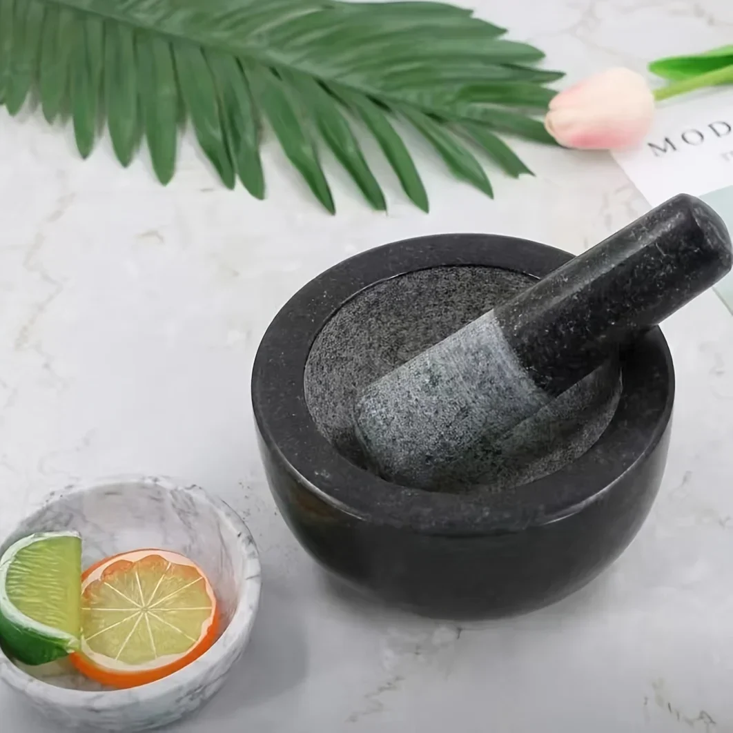 모래와 막대, 허브 분쇄기, 아보카도 소스, 살사, 후 - Mortar Pestle Granite 리뷰 및 가격