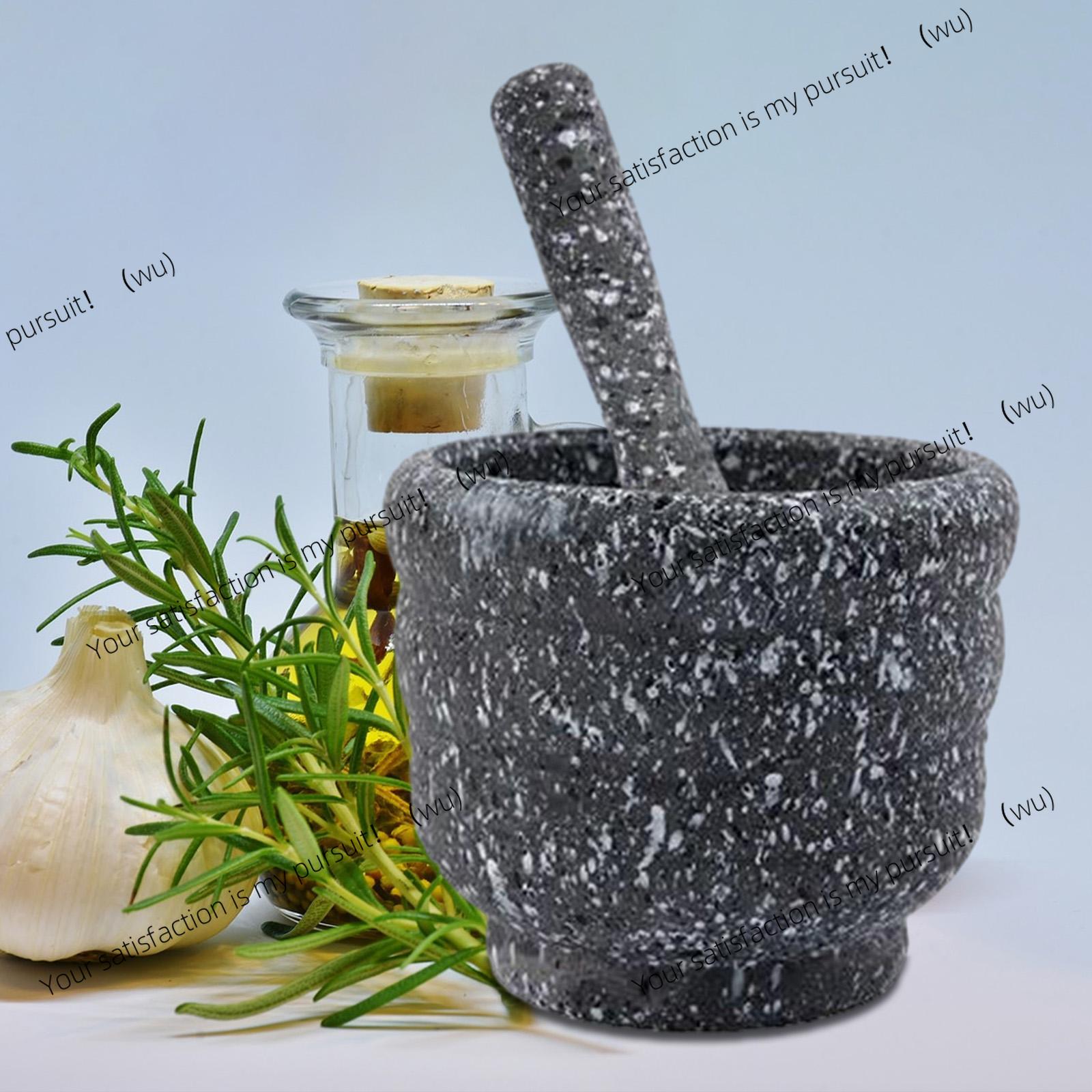 스파이스 핫소스 생강 견과류용 절구기, 재사용 가능한  - Mortar Pestle Granite 리뷰 및 가격