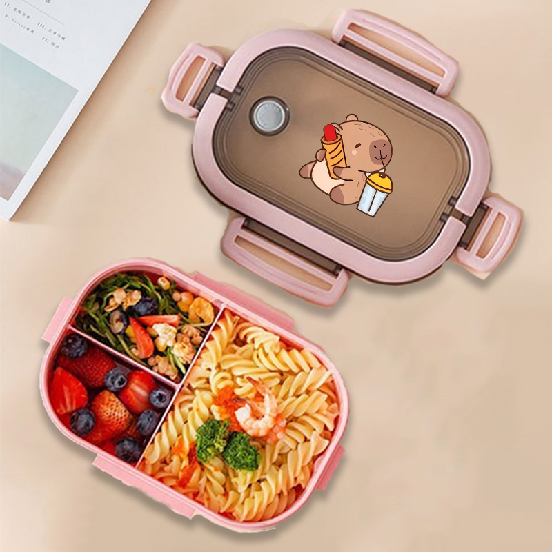 Capybara 도시락 상자 애니메이션 동물 인쇄 식품 - Home Cooking Food 리뷰 및 가격