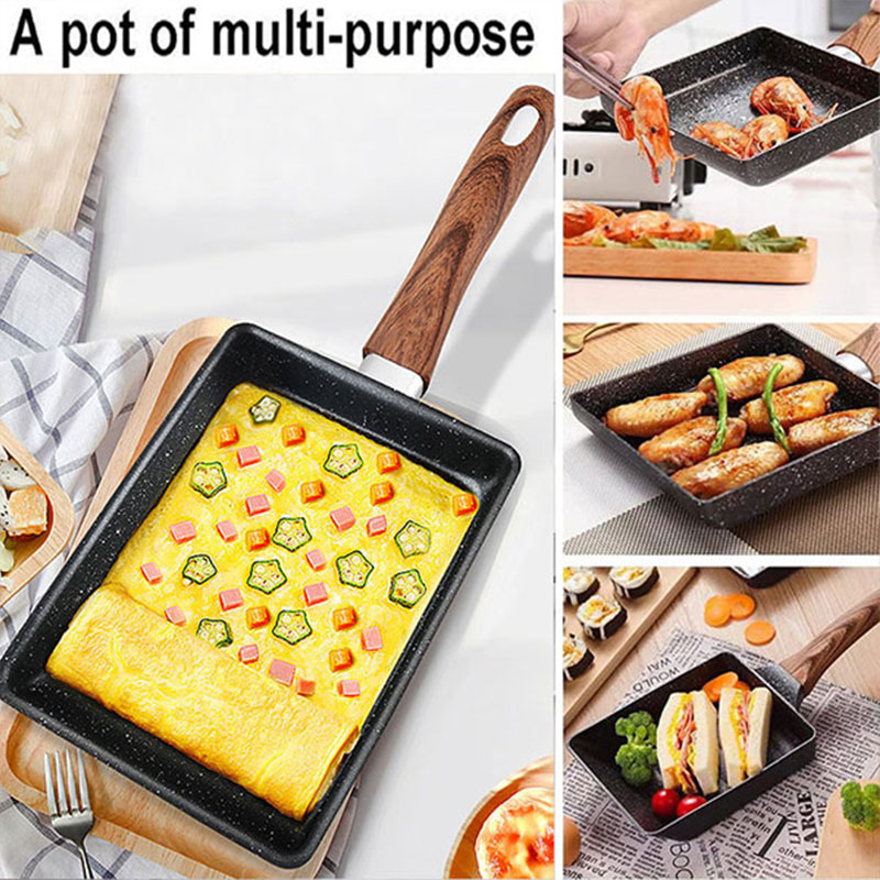 타마고야키 일본 오믈렛 팬 붙지 않는 계란 팬 프라이팬 - Dosa Pan Iron 리뷰 및 가격