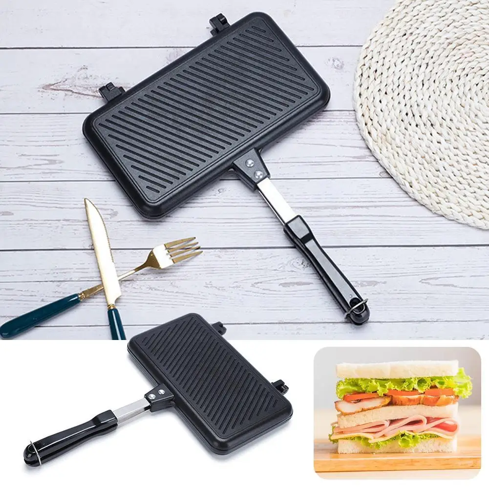 양면 프라이팬 논스틱 샌드위치 메이커, 와플 팬케이크  - Dosa Pan Iron 리뷰 및 가격