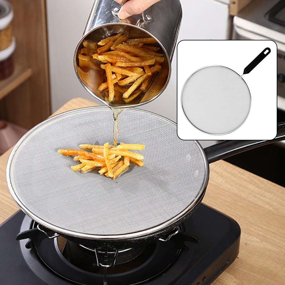 19-33cm 스테인레스 스틸 오일 튄 스크린 프라이팬 - Dosa Pan Iron 리뷰 및 가격