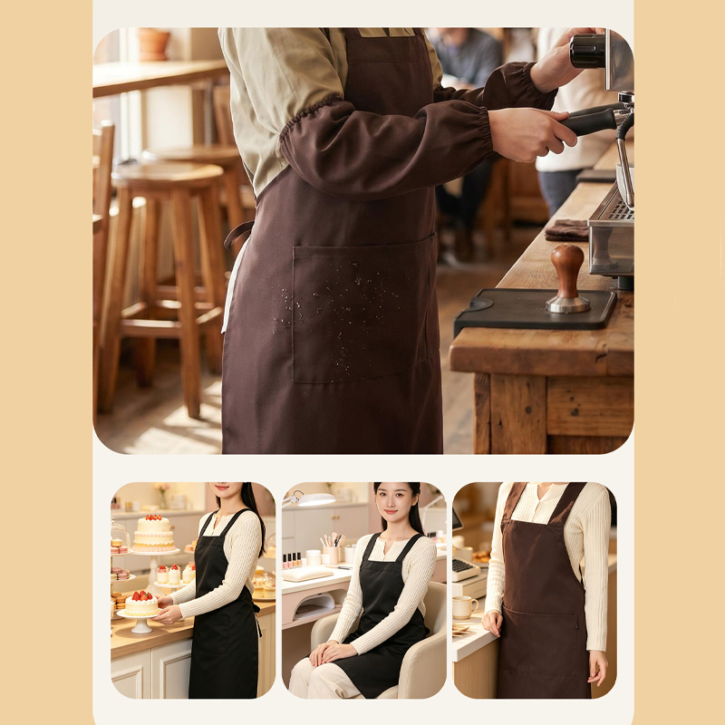 주머니가 있는 목 스트랩형 패브릭 앞치마, 요리, 공예 - Home Cooking Chef 리뷰 및 가격