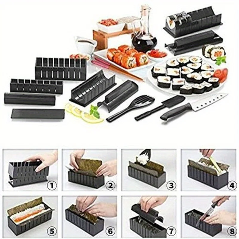 일본식 스시 제작 세트, 김밥 틀, 김 포장 롤러, 주 - Home Cooking Japanese Food 리뷰 및 가격