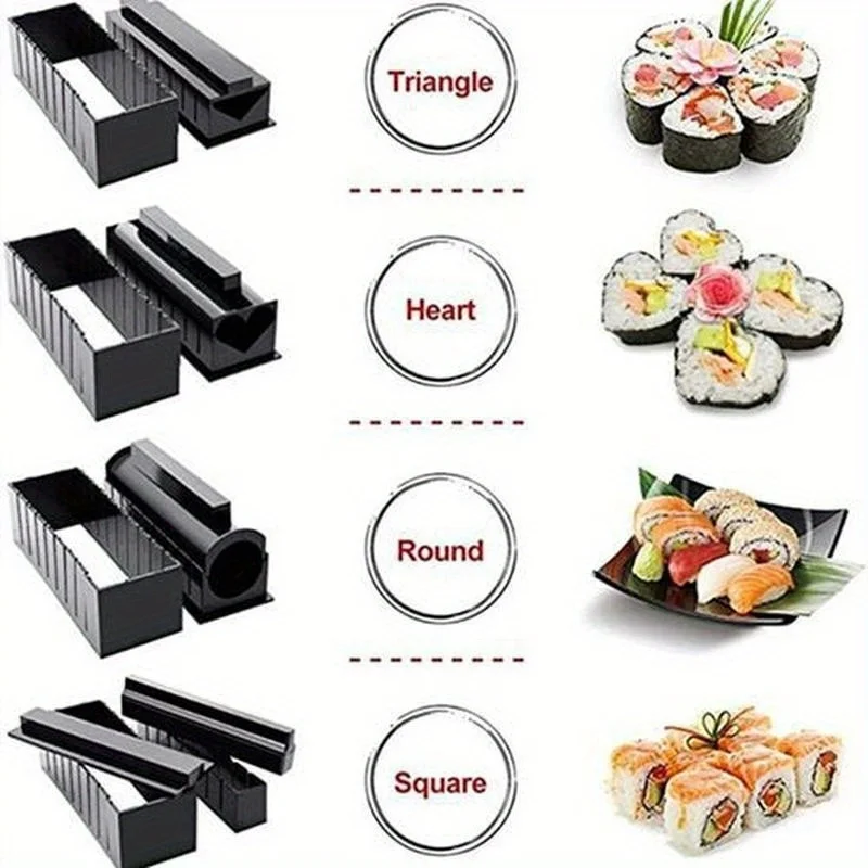 일본식 스시 제작 세트, 김밥 틀, 김 포장 롤러, 주 - Home Cooking Japanese Food 리뷰 및 가격