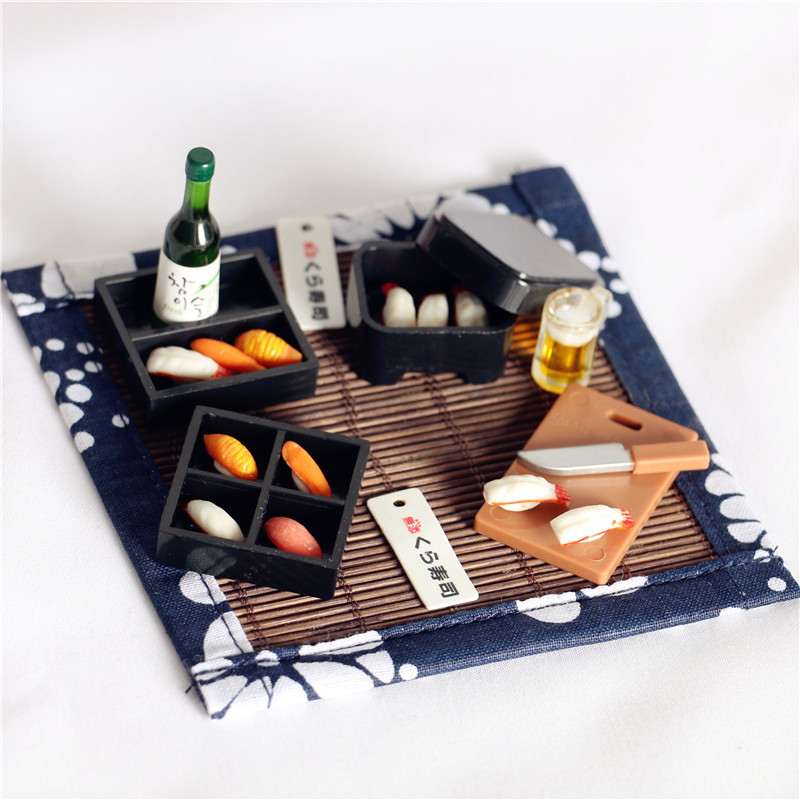 Miniautre Sushi Dollhouse 미니 스 - Home Cooking Japanese Food 리뷰 및 가격