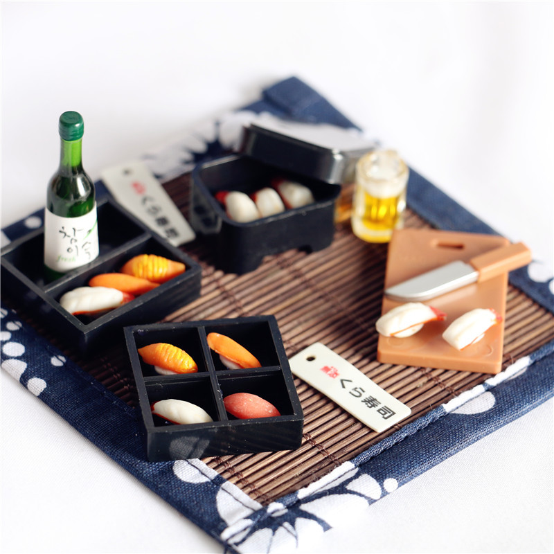 Miniautre Sushi Dollhouse 미니 스 - Home Cooking Japanese Food 리뷰 및 가격