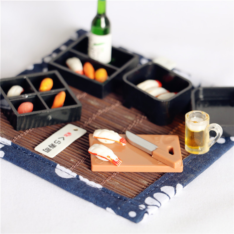Miniautre Sushi Dollhouse 미니 스 - Home Cooking Japanese Food 리뷰 및 가격
