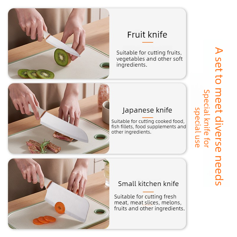 여성용 주방 칼 세트 일본식 과일 채소 절단 칼 가정  - Home Cooking Japanese Food 리뷰 및 가격