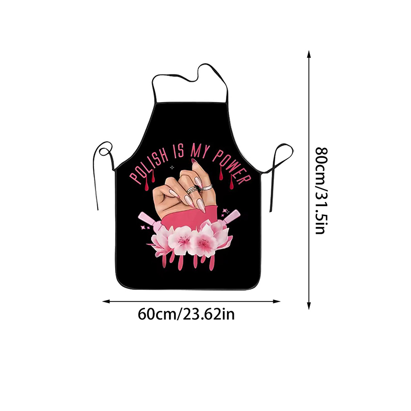 1Pcs 네일 아트 인쇄 뷰티 주방 여성 앞치마 가정용 - Home Cooking In 리뷰 및 가격