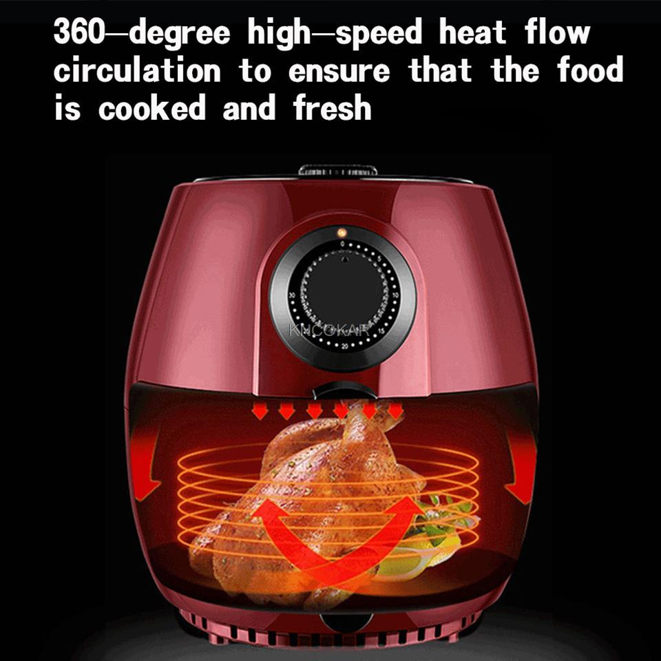 스마트 에어프라이어 무오일 가정용 4.5L 딥프라이어  - Home Cooking Oil Disposal 리뷰 및 가격